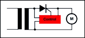 circuito rectificador trifásico de media onda