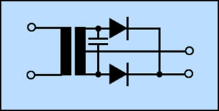 circuito de proteccion de un rectificador