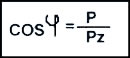 formula del factor de potencia