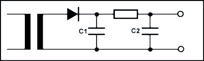 circuito de filtro en pi