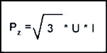 formula de potencia aparente