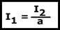 formula transformador ideal