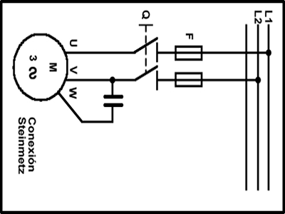 Cambiar motor eléctrico de trifásico a monofásico