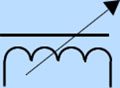 simbolo electrico de bobina variable electrica